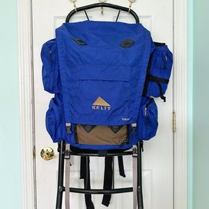 VINTAGE 90s KELTY YUKON EXTERNAL FRAME BACKPACK BLUE LARGE SIZE 3 36 INCH